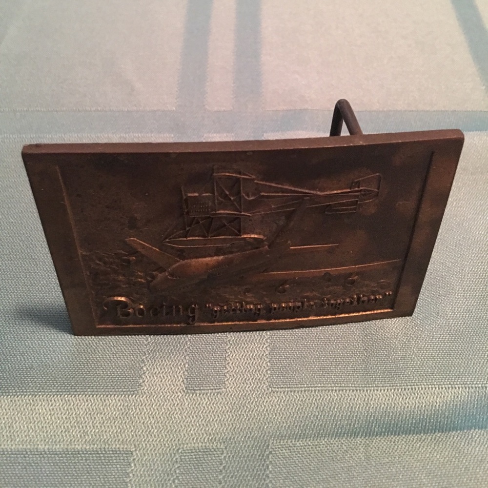 Boeing Plane belt buckle